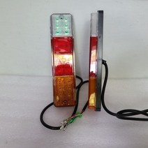 2Pcs DC12-80V LED 작업 테일 후면 빛 미등 램프 중지 Nichiyu 지게차 부품 36410-07570 12V 24V 36V 48V 7