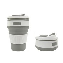 접이식 텀블러 스토조 폴딩 실리콘 350ml, FREE, 그린