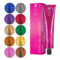 인어 헤어 컬러링 샴푸 온화한 안전 염색 모발용 일회용 몰딩 페이스트 크림 젤, [16] 811Gray C14Pink