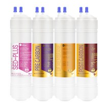 [필터테크] APS산업 DWP-550 전체세트 정수기필터호환 프리미엄플러스 11인치 단방향, 상세 설명 참조