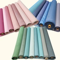 색깔 별 한복지 연습용한복만들기원단 규방공예 묻지마원단 - (화섬10yd), 1.그린(10yd)