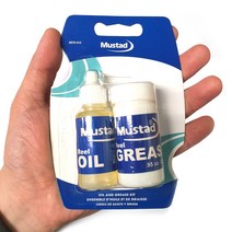 머스타드 낚시릴 오일 그리스 세트 릴관리세척용품, 상세내용표시