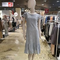 이랜드 [올리비아로렌]레이스 롱 플레어 원피스 V0COAXM6386