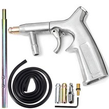 Jujboer Sandblaster Air Siphon Feed Blast Gun 노즐강 팁 연마재 모래 블라스팅 디루스팅 - -, 단일옵션