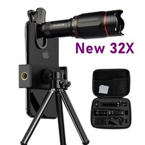 카메라렌즈 캐논 호환 렌즈 시그마 Tongdaytech 32X 22X 전화 카메라 렌즈 4IN1 망원경 줌 매크로 피쉬 아, CHINA, 1IN132X New
