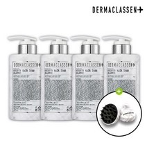 더마클라센 [본사직영]더마클라센 탈모샴푸 500ml 3+1 +두피마사지브러쉬 증정, 레몬그라스향