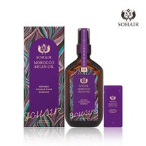 쏘헤어 모로코아르간오일 리파인드 더블케어 에센스 1병, 단품