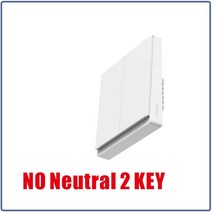 iot 스마트 홈 스위치 2022 Aqara E1 벽 버전 Xiaomi 무선 Zigbee With/No Neutral One Key Remote Control Mi Home Hom, 02 NO Neutral 2 KEY, 06 NO Neutral 2 KEY