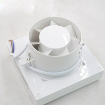 4인치 환기 팬 욕실 화장실 음소거 창 벽 제거 TVOC HCHO PM2.5, 01 미국