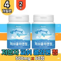 저분자 피시 생선 콜라겐 텝타이드 비타민 미네랄 정 알약 타입 어류 피쉬콜라겐 30대 40대 50대 학생 고등학생 수험생 중년 노인 할머니 할아버지 남자 여자 부모님 직장인 중년 설 명절 선물 홈쇼핑 TV collagen 코스트코 직구