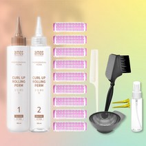 셀프 뿌리펌 볼륨 셀프펌 단발 여자 남자 헤어롤 구르프 롯드 파마 세트