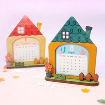 설날 만들기 모음 유아만들기재료 어린이만들기 집콕놀이 전통 명절만들기, 01_2021년 탁상형 만년 달력만들기