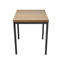 카페 식당 매장 업소용 13종 컬러우드 2인 사각 식탁 테이블(60cm) 튼튼한 요즘 앤틱, LPM 600 화이트 30각