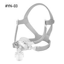 양압기 코골이 수면마스크 코밴드 입막음테이프 YF/YN/YP 풀 페이스 마스크 CPAP 자동 BIPAP 기계 사이즈 S, [02] YN-03, [01] S