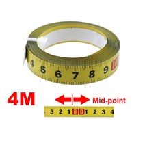미터 강철 트랙 줄자 0.5 3939자기 접착 눈금자 테이프 1-5M 라우터 테이블 톱 T-트랙 목공 도구, [04] 5M Forward