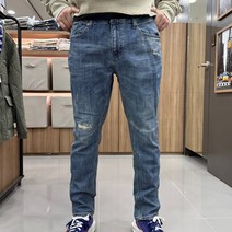 닉스 남) M톤 구제 라이더 청바지 (23년) (NBRDDR101-IBM)