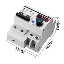 시간 기능 회로 차단기 카운트 다운 1 분-99.99 타이머 스위치 63A 12000W, 한개옵션1, 한개옵션0