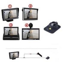 사이드미러 카메라 5인치 LED 좌우 사각지대 HD, N1 4.3