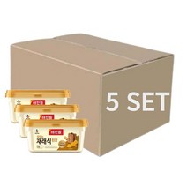 해찬들 맛있는 재래식 된장 짜지않은 된장 2.3kg X3, 5개