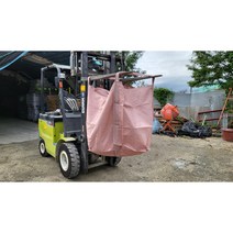 톤백 톤 마대 500kg 자루 밴드형 하부십자보강 항공 마대