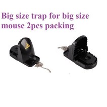 쥐트랩 쥐덫 쥐끈끈이 쥐덪 최신형쥐덫트랩 마우스트랩 쥐약끈끈이 쥐, 2개입 Big Size