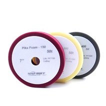 프로통상 광택패드 7인치 피카폼 50mm 스펀지 자동차 광택기, 200(중벌)