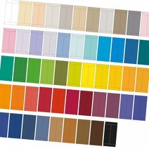 [2+1/리뷰 이벤트]Mink 밍크지 고급칼라봉투53종 규격(85x170mm)100매[인증상품], 07 황회
