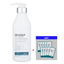 닥터스칼프 액티브 샴푸 500g 탈모 완화, 6개