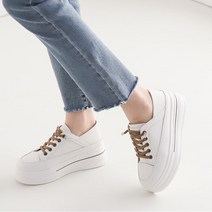 스니커즈 명품 슬립온 키높이통굽 운동화 에스닉룩 베이직스타일 발편한 5cm