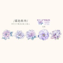 빈티지스티커 다이어리 캐리어 노트북 스티커 빈티지 팩 꾸미기 빈티지 대형 식물 애완 동물 방수 스티커, 04 D