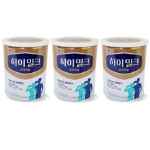 성인분유 특수분유 일동 후디스하이밀크 600g 3통