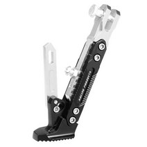 전동킥보드 튜닝 부품 듀얼트론 썬더 스쿠터 듀얼트론3 전기 스케이트보드 킥스탠드 주차를 위한 업그레이드 발 지원, 은