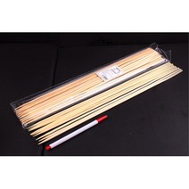 주방잡화 나무 산적 어묵꼬지 40cm 30개 오뎅꼬지, 상세페이지참조