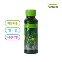[풀무원녹즙] 매일배송 오생즙 130ml (주5회x4주/월~금) 총20병/ 신선초 신선초즙 명일엽 케일즙 돌미나리 양배추즙 브로콜리 녹즙 착즙 건강주스 건강음료 부모님건강, 오생즙 4주/총20병(월~금)