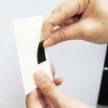 붙이는 고무자석 조각테이프 M사이즈 1팩 자석스티커 전단지 홍보물 만들기 부속