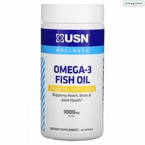 USN 오메가3 피쉬오일 EPA DHA 1 000 mg 소프트젤 90정