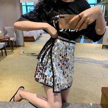SAMARA 스팽글 스커트
