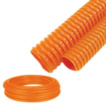 홍일산업/나선호스(일반) 50mmx50M 황색 산업용호스 펌프호스