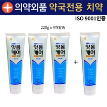 (3+1)네오 잇몸케어 치약 220g x 3개 약국 잇몸치약