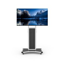 이동식TV거치대 대형스탠드 국내생산 42~75인치 삼성LG호환, HMS-2(실버), 추가없음, 추가없음