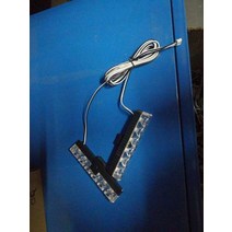 1/2/4LED 스트로보 스코프 라이트 fso 깜박임 소방관 조명 Led 경찰 자동 플래시 경고등 트럭 비상 사태, 02 2 led, 04 yellow