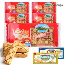 이탈리아 몬타나 스폴리아띠네 글라사떼 200g×5봉(105개입) 누네띠네, 쥬케라떼 3봉+삼립누네띠네오리지날 2박스