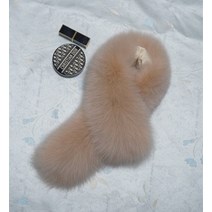 천연 여우털 넥워머 머플러 퍼카라 폭스퍼 리얼퍼 넥 워머 털목도리 모피 털목도리 퍼머플러