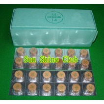 당구브릿지 당구레스트 10 개몫 13mm14mm smq 피그 스킨 당구 큐 팁무리 큐 팁풀 큐 팁, s