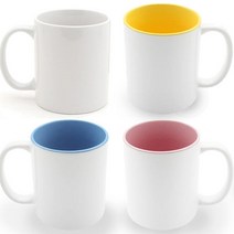 승화전사 머그컵 36개입(인컬러 머그컵), 옐로우