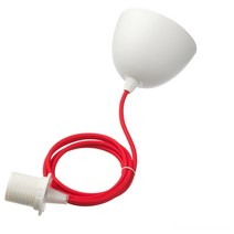 IKEA 이케아 SEKOND 전등코드 레드 103.863.65 인테리어조명