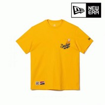 [엔터식스]뉴에라 [반팔] 뉴에라 MLB 쿠퍼스 타운 LA 다저스 포켓 티셔츠 옐로우 1354646113546461