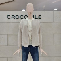 크로커다일레이디 노카라 양털후리스 집업자켓