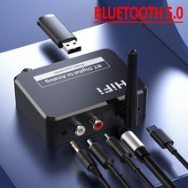 디지털-아날로그 오디오 DAC 컨버터 Spdif 광섬유 신호-3.5MM 3.5 AUX 2 RCA 증폭기 디코더 Bluetooth 5.0 수신기, 단일옵션
