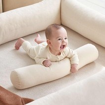 국내산 아기바디필로우 죽부인 출산 산모선물 커버+솜 광목 화이트